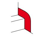 Рамка для ввода настенного кабель-канала в стену/потолок/щит