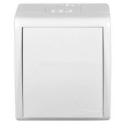 Выключатель 1-кл. ОП Simon 15 Aqua 10А IP54 винтов. зажим бел. Simon 1594101-030