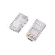 Джек компьютерный RJ45 (8P8C) кат.5E (уп.100шт) Rexant 05-1021