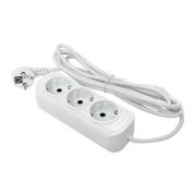 Удлинитель 4х2м с заземл. 16А IP20 Эксперт 3.0кВт ПВС 3х1 PROxima EKF UBA16-310-4-02