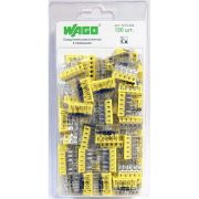 Клемма 5-и проводная 5х(0.5-2.5мм) для распред. коробки (без пасты) WAGO 2273-205