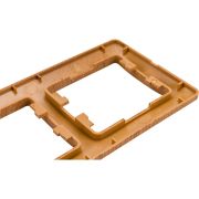 Рамка 2-м Glossa горизонт. дерево дуб SE GSL000502