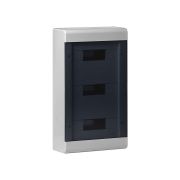 Щиток ОП Тусо 36мод. с прозр. двер. 520х303х117.5мм сер. Рувинил 68036СП