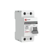 Выключатель дифференциального тока (УЗО) 2п 63А 30мА тип A ВД-100 (электромех.) PROxima EKF elcb-2-63-30-em-a-pro