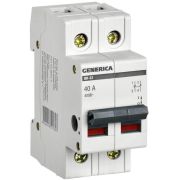 Выключатель нагрузки (мини-рубильник) 2п 40А ВН-32 GENERICA MNV15-2-040