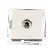 Розетка телевизионная оконечная TV AtlasDesign 1дБ механизм шампань SE ATN000591