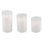 Свеча декоративная CL7-SET3-wh с пультом 3хAAA для каждой свечи (не в компл.) бел. (уп.3шт) ФАZА 5018853