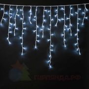 Гирлянда светодиодная «Бахрома» OIC080W-C-E-31V 2х0.5м 20 нитей 80LED бел. 16/48/40/24см уличная соединяемая до 10шт с контроллером SHLights 4690601049773