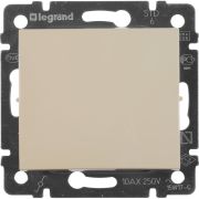 Переключатель проходной 1-кл. СП Valena 10А IP31 250В механизм сл. кость IEK 774306