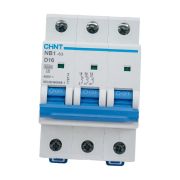Выключатель автоматический модульный 3п D 16А 6кА NB1-63 (R) CHINT 179714