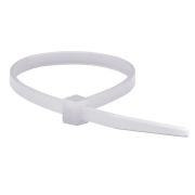 Хомут кабельный 4.6х160 полиамид бел. (уп.100шт) DKC 25211SR