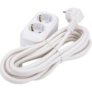 Удлинитель 2х5м с заземл. IP20 Е-302А ПВС 3х1.5 Universal 1719