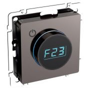 Термостат электронный с индик. BRITE СП IP20 ТС10-1-БрТБ темная механизм бронза IEK BR-RT11-K45