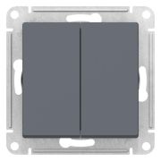 Переключатель перекрестный 2-кл. AtlasDesign 2хсх.7 10АХ механизм грифель SE ATN000773