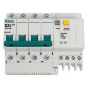 Выключатель автоматический дифференциального тока 4п C 25А 30мА тип AC 4.5кА ДИФ-101 6.5мод DEKraft 15022DEK