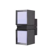 Светильник светодиодный архитектурный PWL-23095 2х8Вт 4000К BL IP54 фасадный исполнение двухсторон. черн. Pro JazzWay 5053151