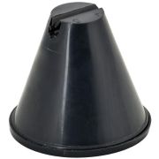 Держатель проводника круглого 8-10мм плоск. кровля H=100мм пластик с бет. IEK ZDP80-70-6-18-100