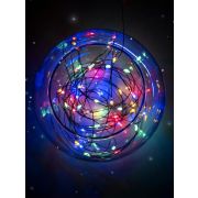 Гирлянда «Роса» DC-G06-120M 120 RGB microLED 12.1м. 8реж. 3хAA ФАZА 5059610