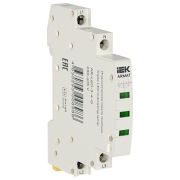Лампа индикаторная тройная LED 230-415В AC зел. ARMAT IEK AR-LED-3-4-G