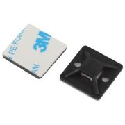 Площадка самоклеящаяся под хомуты 25х25мм NO-225-311 черн. (уп.10шт) Эра Б0066689