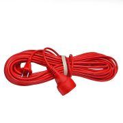 Удлинитель-шнур 1х20м без заземл. 10А IP20 2.2кВт ПВС 2х1 DOMTOK 2489