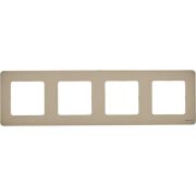 Рамка 4-м Inspiria шампань IEK 673968