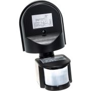 Детектор движения ДД 008 1100Вт угол обз. 180град. дальн. 12м IP44 черн. IEK LDD10-008-1100-002